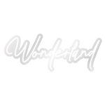 Wonderland – White LED Neon