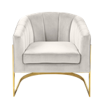 Madison Arm Chair - Ivory
