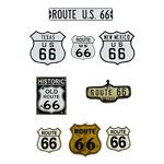 Set of Route 66 Signs