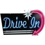 Drive-In Neon Sign