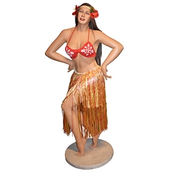Tall Hula Girl Statue