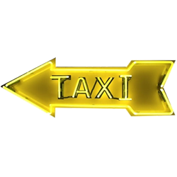Taxi Neon Sign