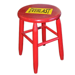 Red Boxing Stool