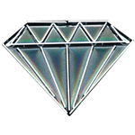 Large Neon Diamond