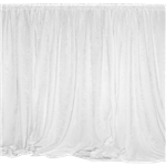 White Drape Panel 15' Long