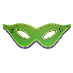 Neon Mask Green