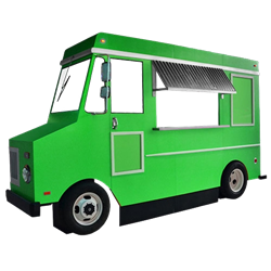 Green Faux Food Truck