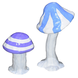 Pair of Small Magic Mushrooms