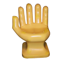 Yellow Hand Chair