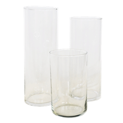 Set of (3) Small Vases