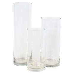 Set of (3) Medium Vases
