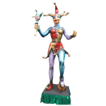 Oversized Jester Statue - Female