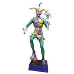 Oversized Jester Statue - Male