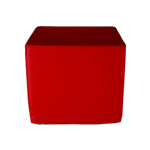 Cube Stool Red