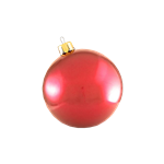 Holly Jolly Vintage Red Oversized Ornament