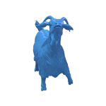 Medium Blue Goat