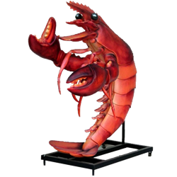 Lobster 6' Tall
