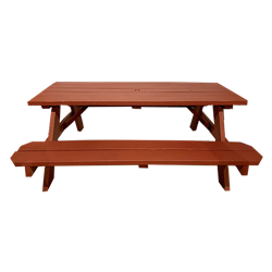 Picnic Table - Redwood Stain