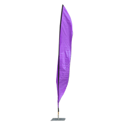 Feather Flag Purple