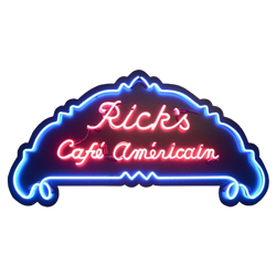 Rick's Cafe Neon Sign