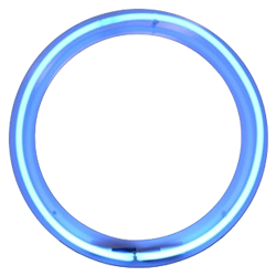 24" Neon Ring - Blue