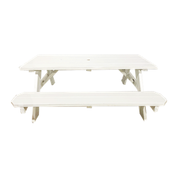 Picnic Table - White