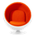 Ball Chair - Orange