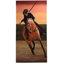Vaquero Rodeo Painting - 3