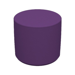 Cylinder Stool Purple