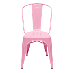 Pink Bistro Chair