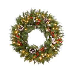 24" Spruce Wreath