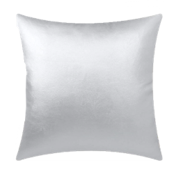Silver Metallic Pillow