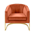 Madison Arm Chair - Rust