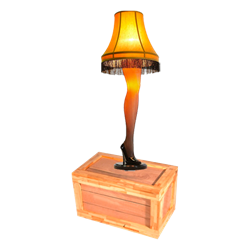 Leg Lamp with Crate