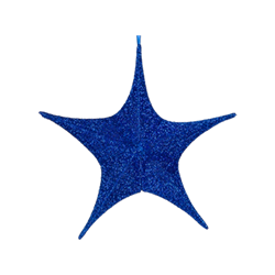 Star - Blue 44"