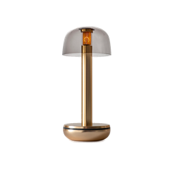 Gold Table Lamp - Battery Powered