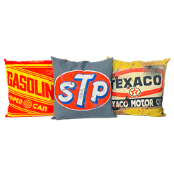 Set of (3) Oil and Gas Pillows - STP