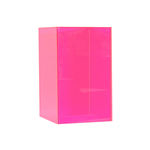 Neon Pink Pedestal 12" x 12" x 18"