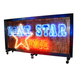 Lone Star Lounge Neon Sign