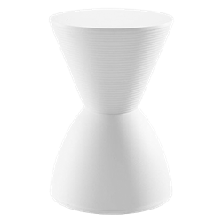 White Modern Stool