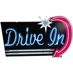 Drive-In Neon Sign