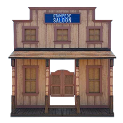 Saloon Building Facade