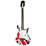 Union Jack/British Guitar