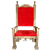 Gold Santa Chair
