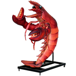 Lobster 6' Tall