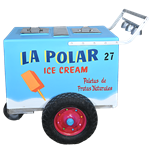 Mexican Ice Cream Cart