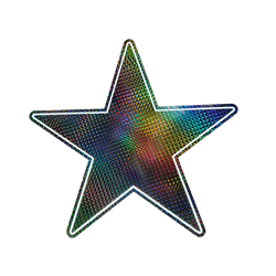 Small Star - White LED Neon