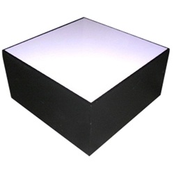 Black Platform 36" x 36" x 18"