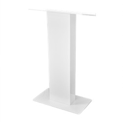 White Acrylic Podium