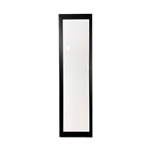 White Lighted Column with Black Frame